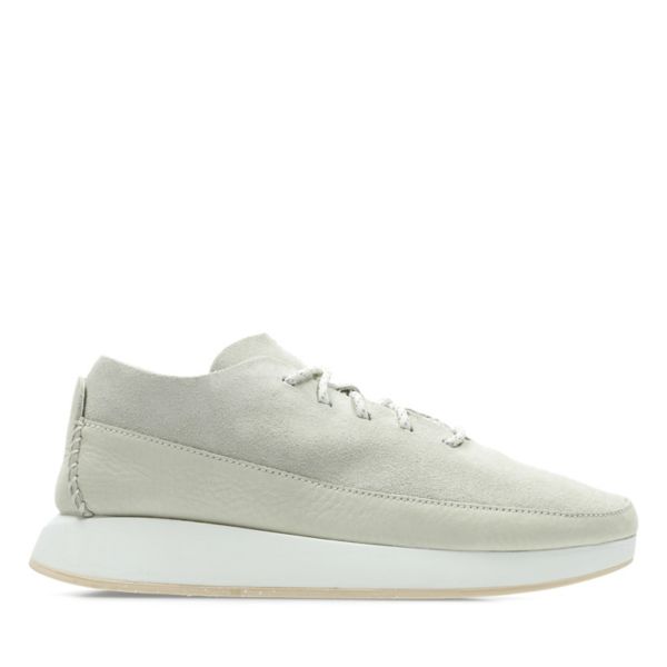 Clarks Mens Kiowa Sport Trainers White | USA-2987356